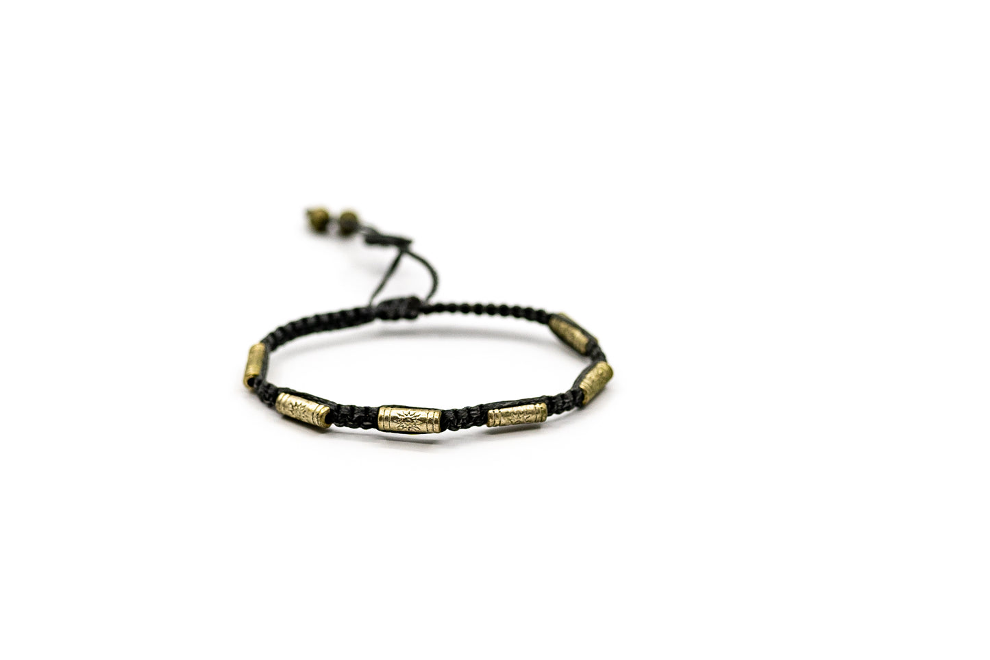 PALM STRINGS - METAL ON BRAIDED GREY STRING