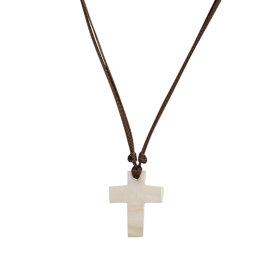 PALM STRINGS - MEDIUM WHITE CROSS