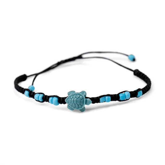 PALM STRINGS - 3D TURQUOISE TURTLE